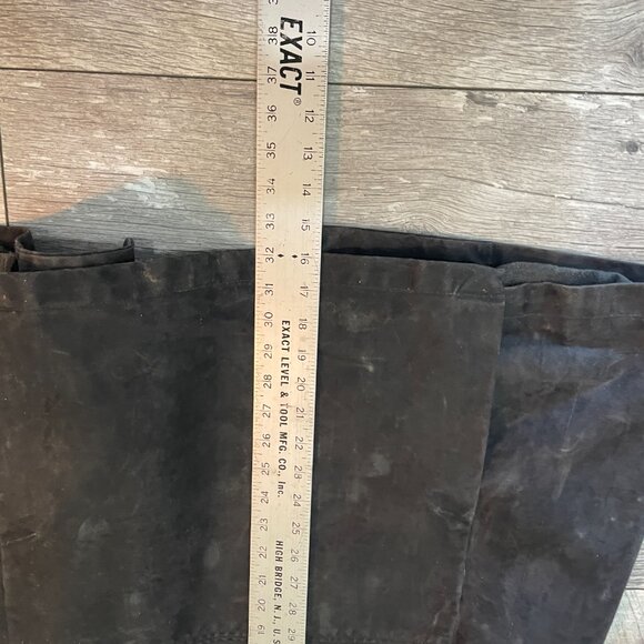 Canvas Waxed Cotton Gray Peacoat Mariner Large / XL - Picture 6 of 6